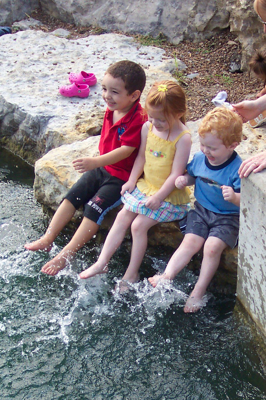 Alex with Emma and Andrew Burns