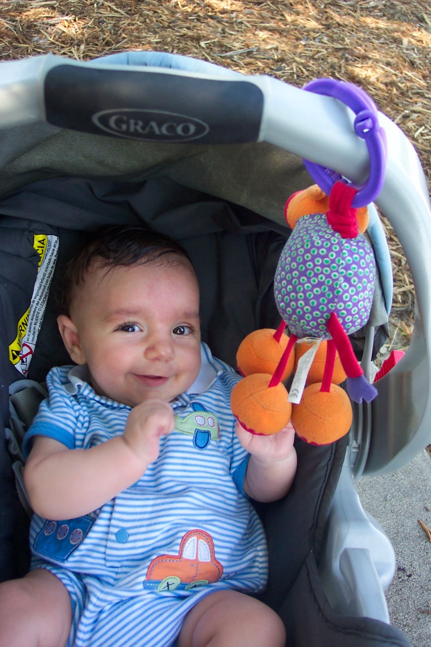 4. If you fool me and manage to get a picture smiling, I will play coy.