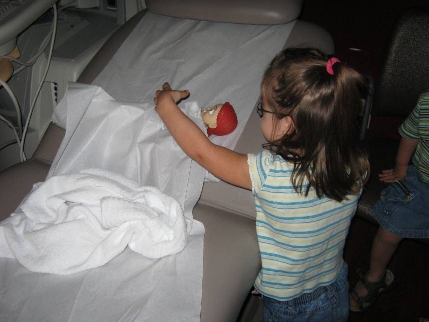 Jessie needs an ultrasound, too.