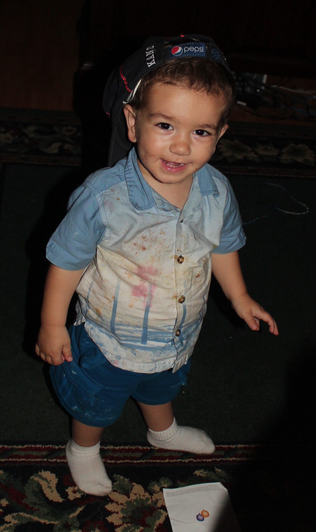 Michael backward cap