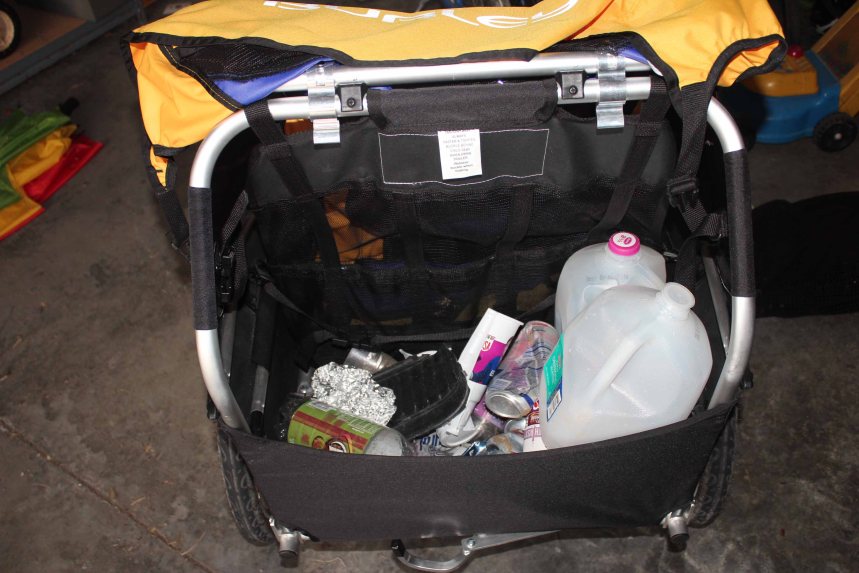 There was more, but with the picnic lunch remains in there we ran out of room.