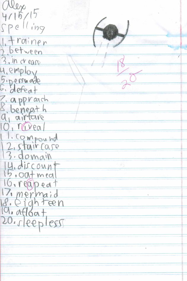 TIE fighter spelling